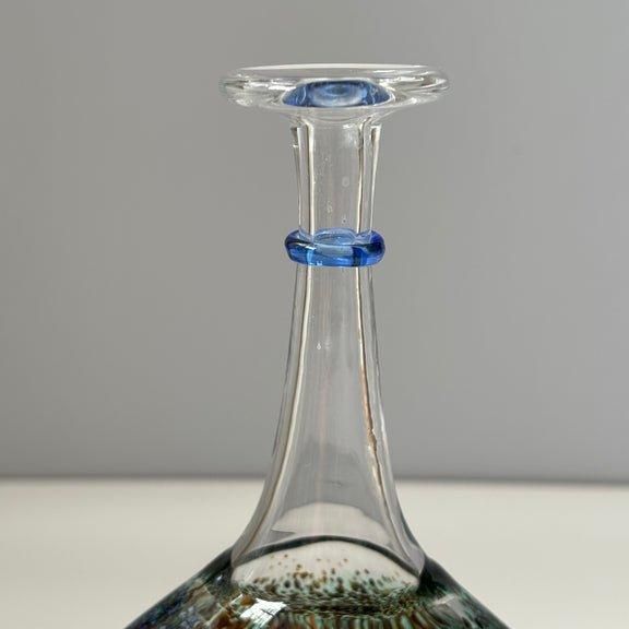  ̲ ǥ ơKosta Boda ʥܥ Satellite bottle vase blue 89251