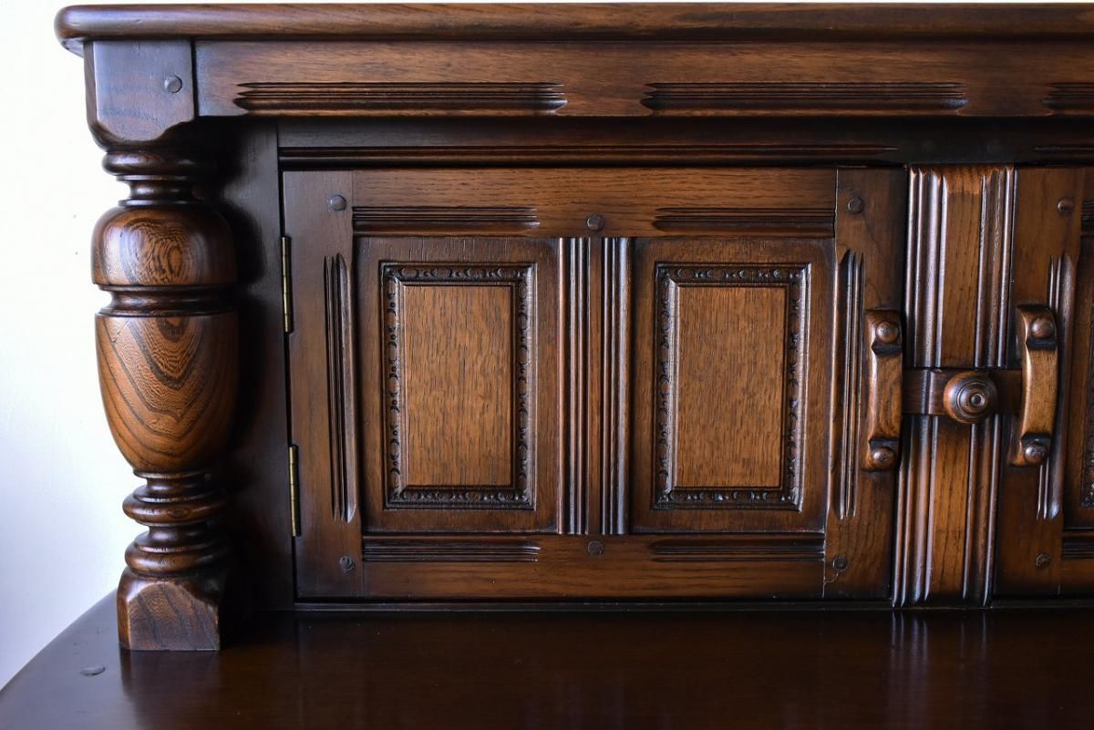 ERCOL アーコール ヴィンテージ /サイドボード/イギリス家具 イギリスアーコール社 ercol サイドボード（キャスター付） す78-1