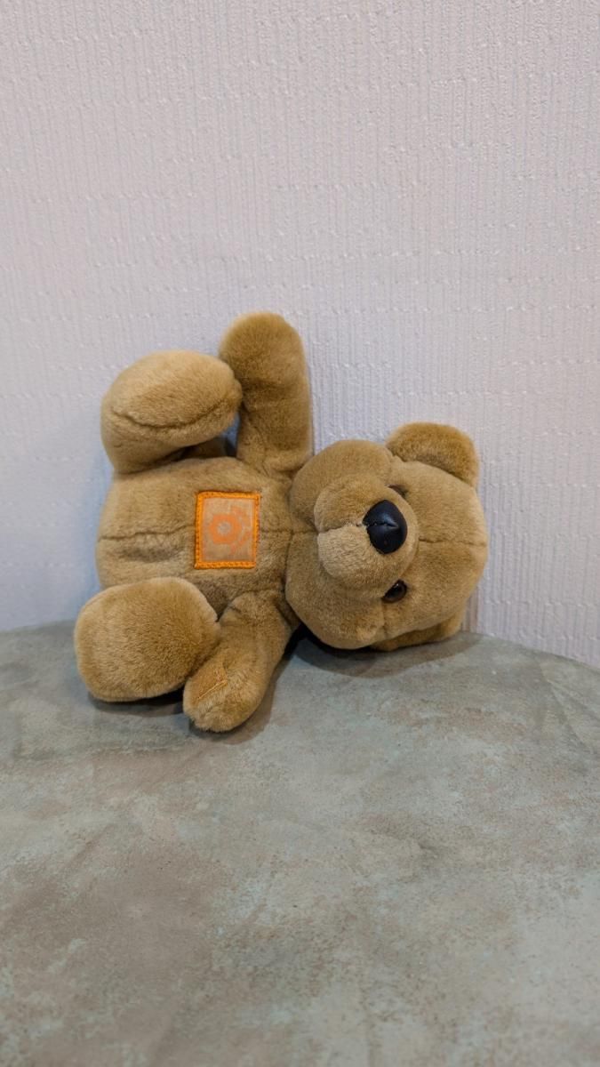 昭和レトロ ヴィンテージ クマ ブルーベリー ぬいぐるみ 中古品