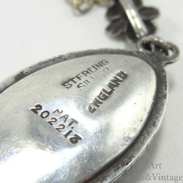 英国製アンティーク1920年代アールデコモルフォ蝶STERLING 英国製アンティーク1920年代アールデコモルフォ蝶STERLING