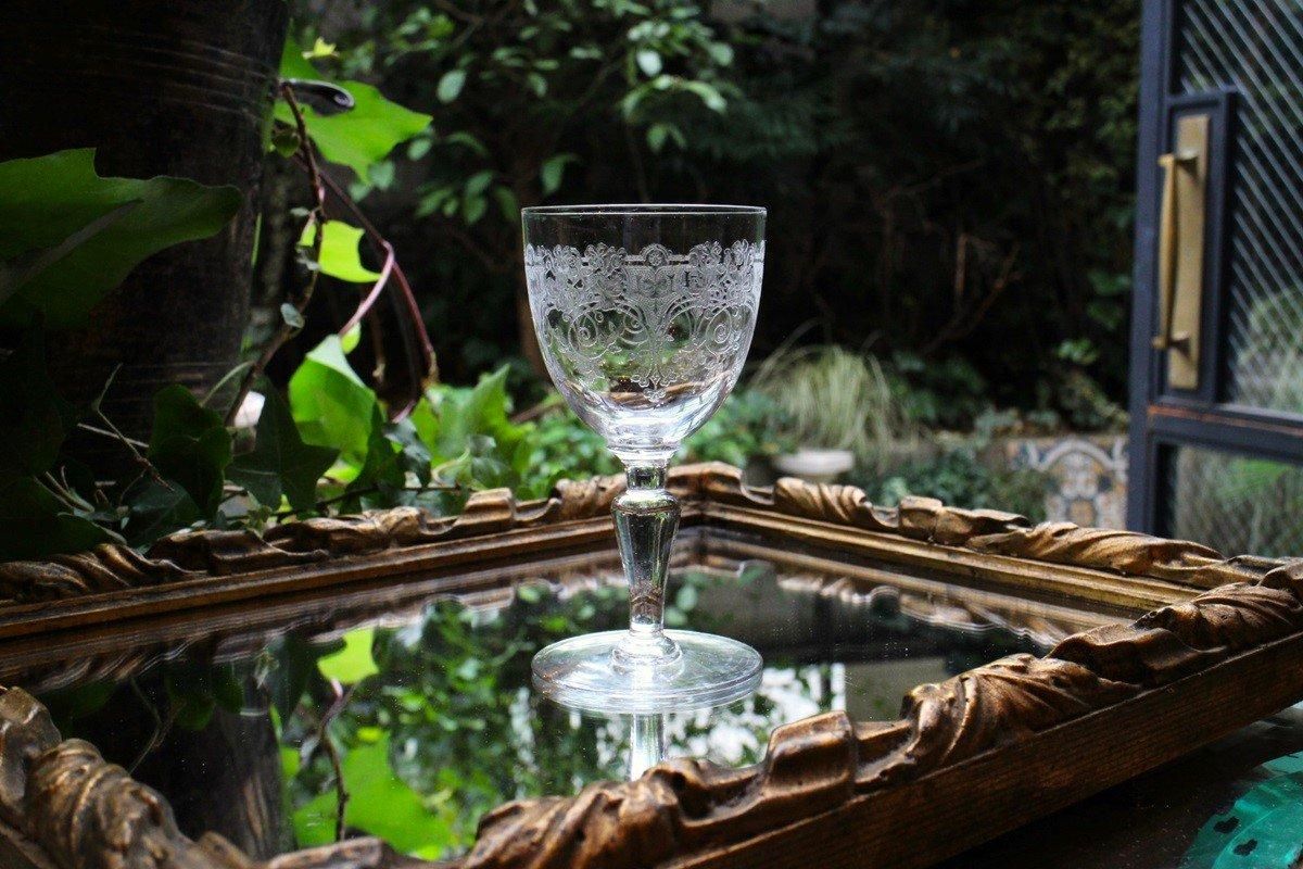 バカラ トレフル ワイングラス 105mm 6724 - ANTIQUE LEAVES バカラ トレフル ワイングラス 105mm 6724 - ANTIQUE LEAVES