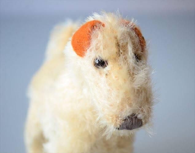 1949~75年 ドイツ製 Steiff 犬 シュタイフ Foxy Foxterrier 1949~75年 ドイツ製 Steiff 犬 シュタイフ Foxy Foxterrier