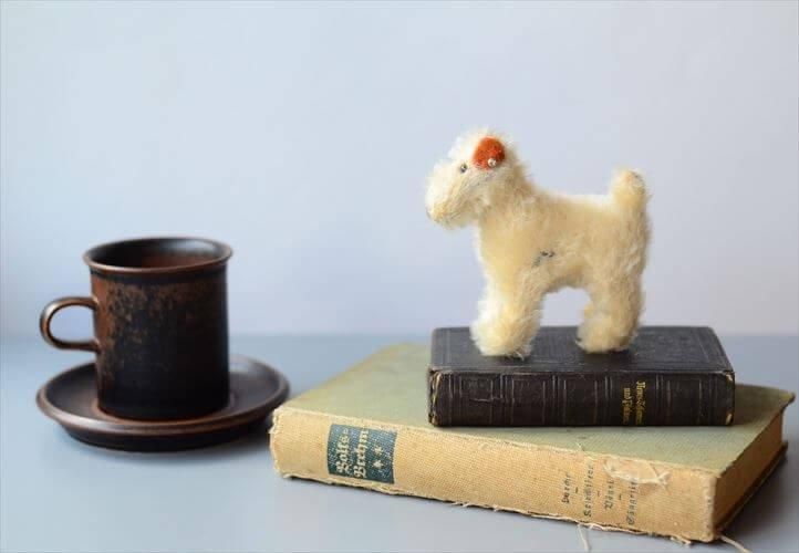 1949~75年 ドイツ製 Steiff 犬 シュタイフ Foxy Foxterrier 1949~75年 ドイツ製 Steiff 犬 シュタイフ Foxy Foxterrier