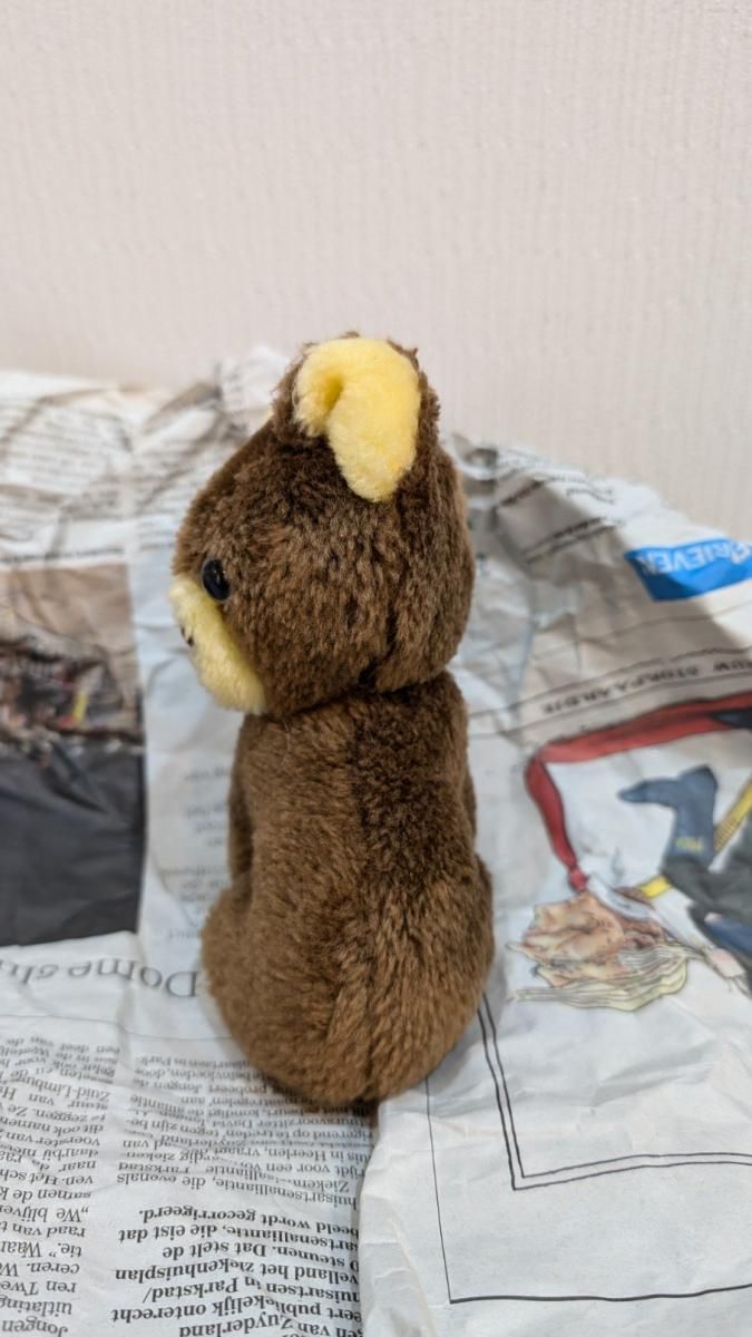 オランダ直輸入】くま 小さな ぬいぐるみ ドール アンティーク