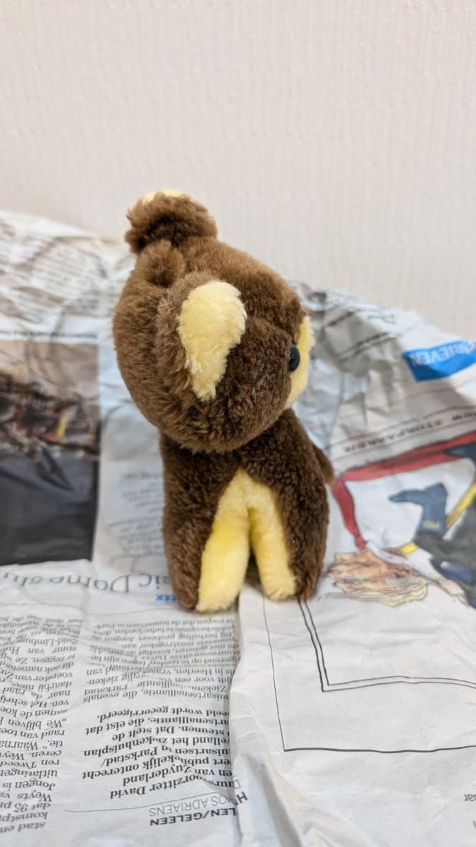 オランダ直輸入】くま 小さな ぬいぐるみ ドール アンティーク