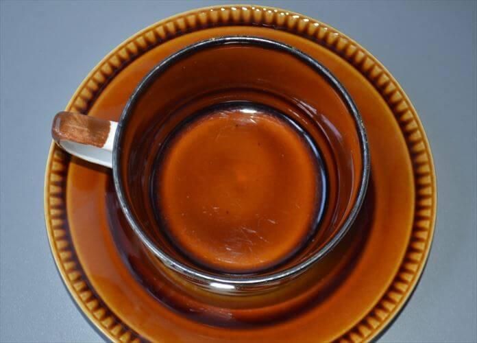 レトロ漆器★アンティーク小物入れ(ティーカップ) b164b986fb35bcc4223ce2b89e0bd8