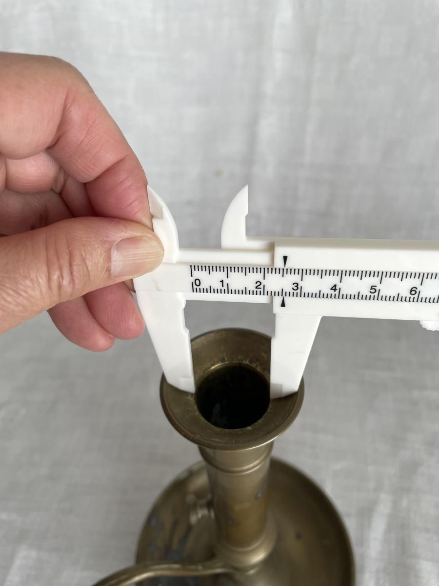 キャンドルホルダー 真鍮製トレー付き 高さ調整可能 19ota27 キャンドルホルダー 真鍮製トレー付き 高さ調整可能 19ota27