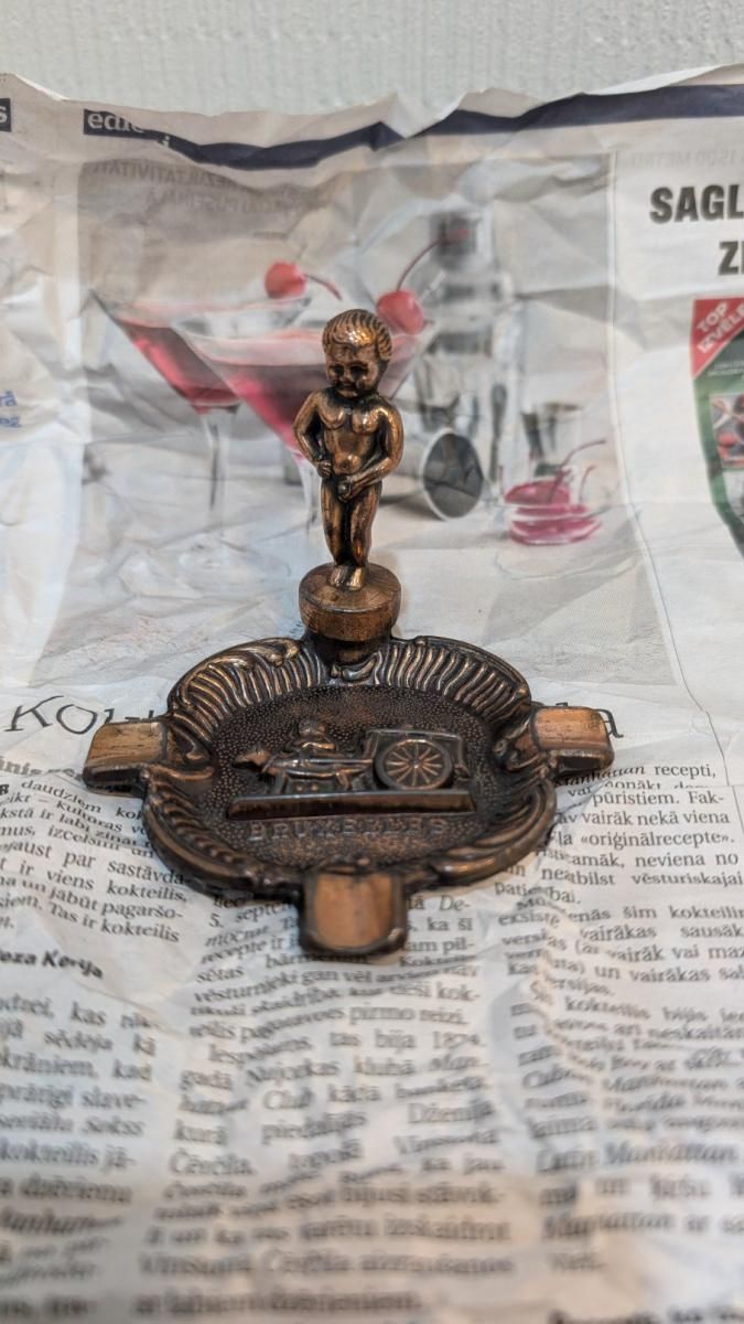 少年 灰皿 置き物 小物入れ ブリュッセル 小僧 vintage 少年 灰皿 置き物 小物入れ ブリュッセル 小僧 vintage