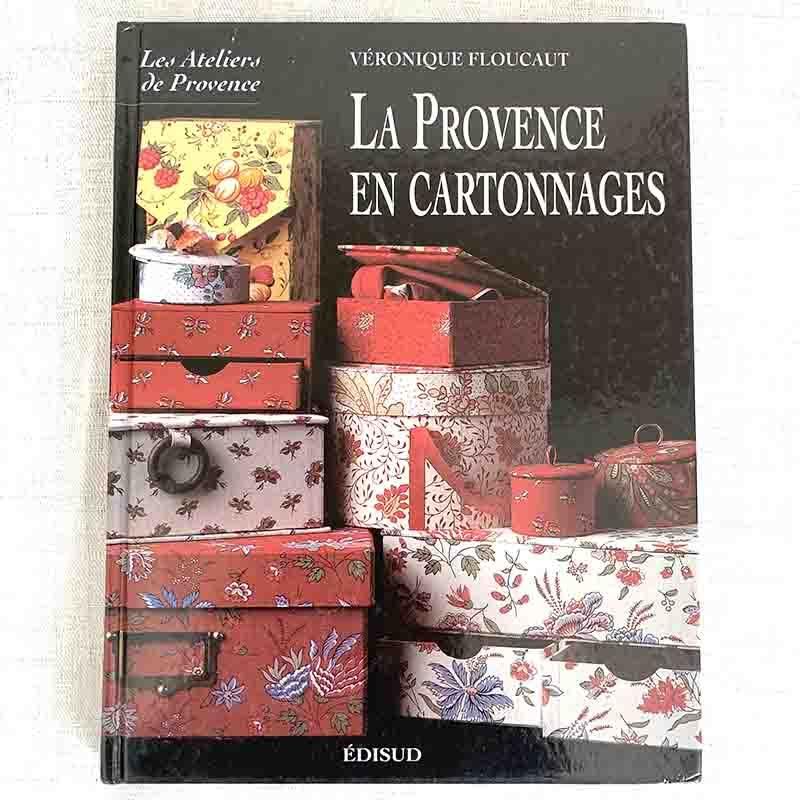 南仏プロヴァンス柄のカルトナージュブック