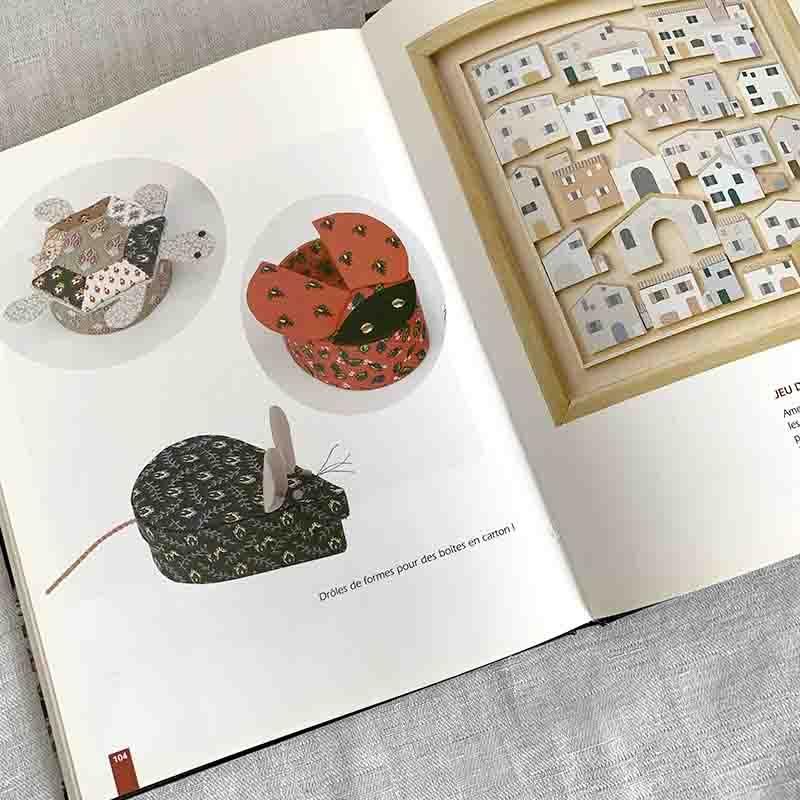 南仏プロヴァンス柄のカルトナージュブック