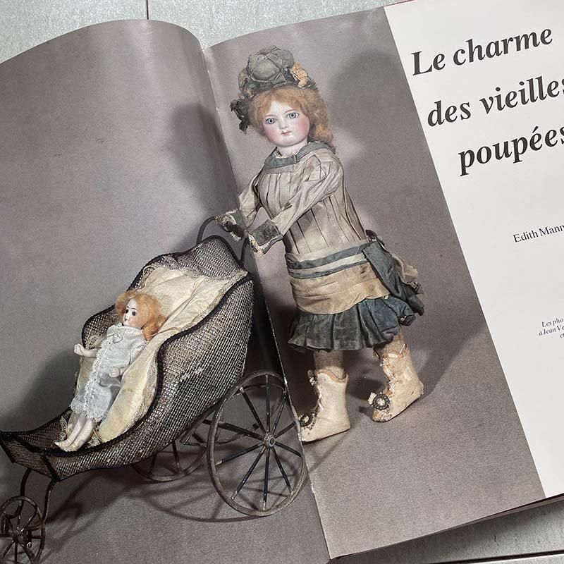 フランス古本 le charme des vieilles poupees アンティーク フランス古本 le charme des vieilles poupees アンティーク