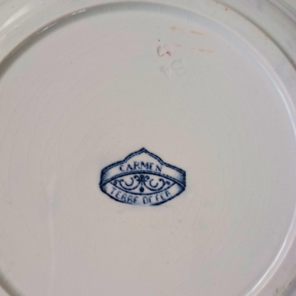 サルグミンヌ KARMEN 白蝶ととんぼの深皿