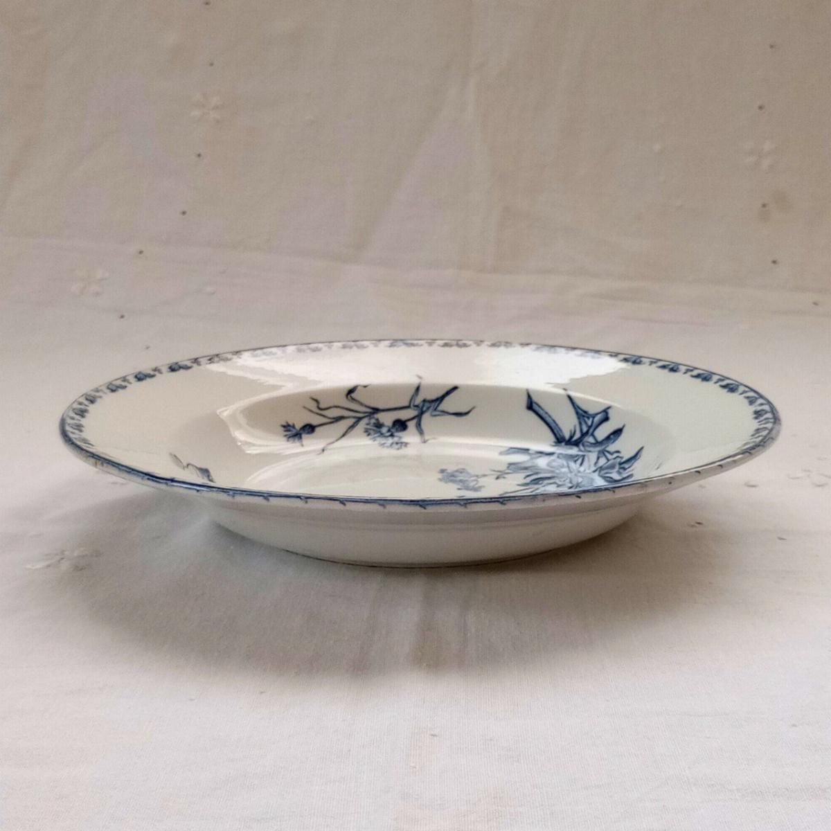 ●サルグミンヌ プレート お皿 セット レトロ アンティーク フランス Sarreguemines サルグミンヌ 平皿 フランス食器・皿・フランス