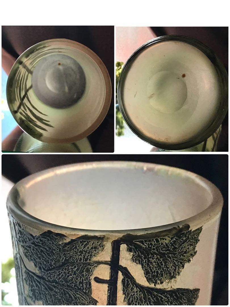 極希少♪ルグラLegrasラマルティーヌ Lamartine大型花瓶☆湖水