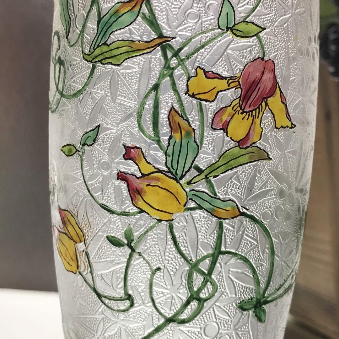 豪華な装飾オールドバカラBACCARAT花瓶☆エグランチエ*アール 豪華な装飾オールドバカラBACCARAT花瓶☆エグランチエ*アール