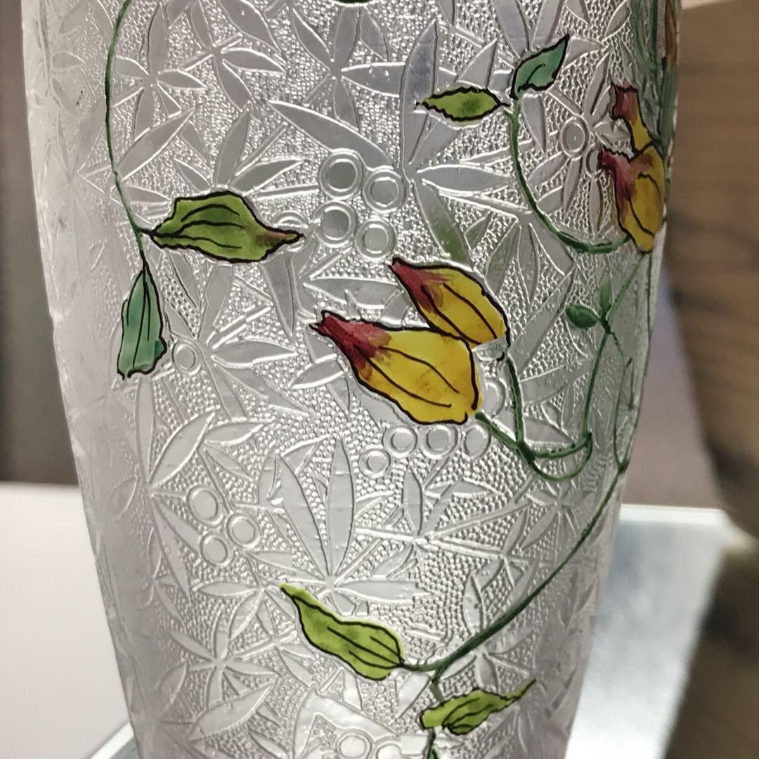 豪華な装飾オールドバカラBACCARAT花瓶☆エグランチエ*アール 豪華な装飾オールドバカラBACCARAT花瓶☆エグランチエ*アール