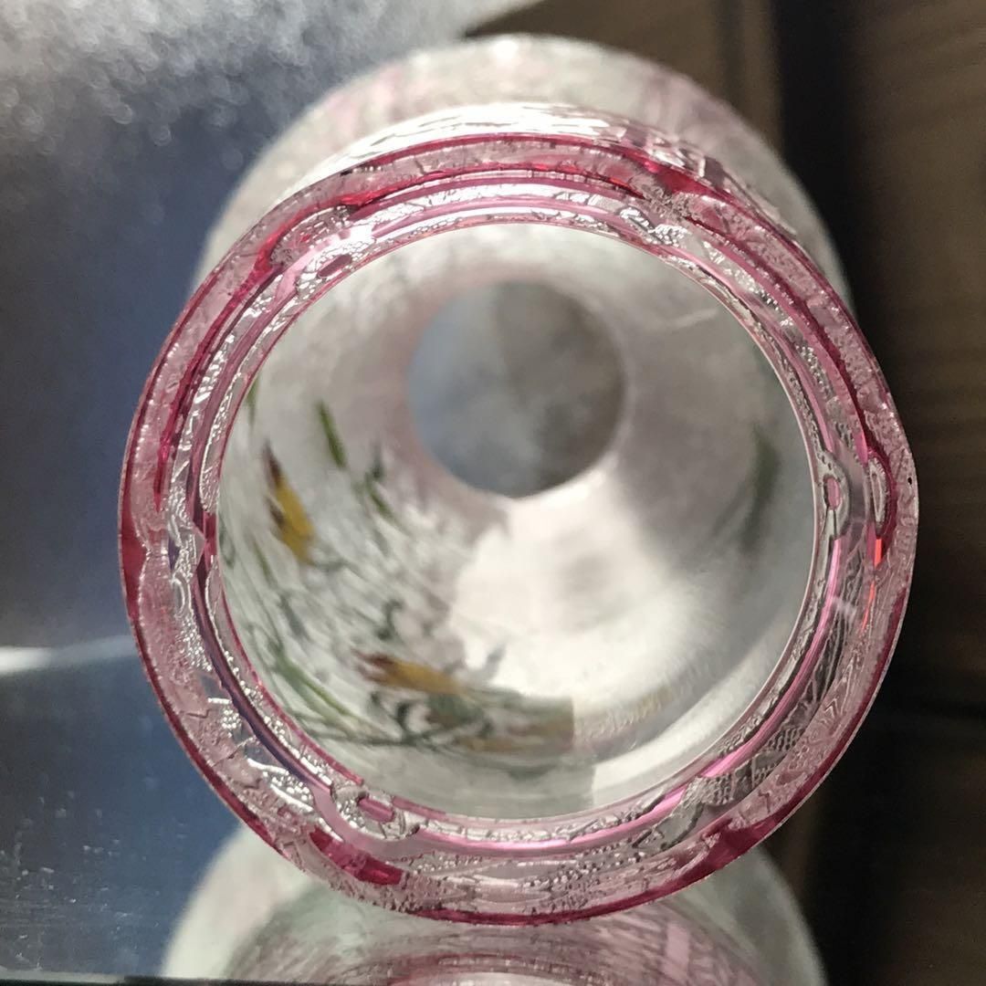 豪華な装飾オールドバカラBACCARAT花瓶☆エグランチエ*アール 豪華な装飾オールドバカラBACCARAT花瓶☆エグランチエ*アール