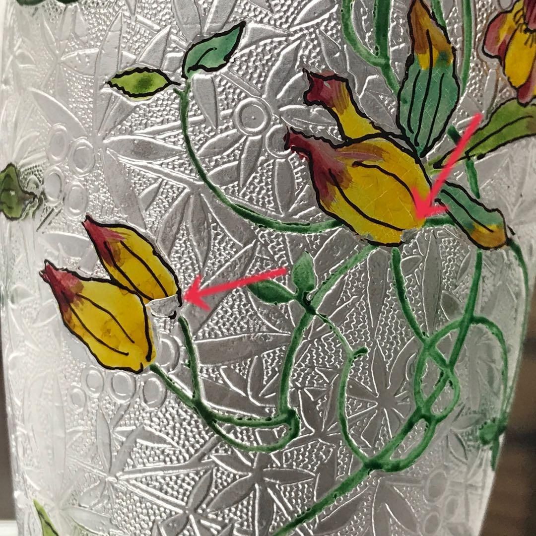 豪華な装飾オールドバカラBACCARAT花瓶☆エグランチエ*アール 豪華な装飾オールドバカラBACCARAT花瓶☆エグランチエ*アール