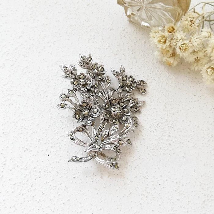 here's フラワーデザインブローチ　h'eres F brooch F BROOCH – h'eres