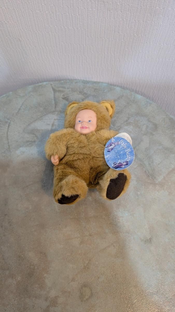 ڥꥹľ͢Anne Geddes ̤ߡޡ֤󡡥С Baby Bear Doll Vintage 