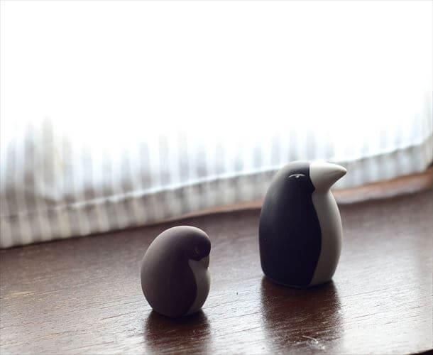 [廃盤￼] アラビアARABA ヘルヤ　 ペンギン　親子 ケース付き 廃盤品 ARABIA アラビア ヘルヤ ペンギン 親子 2点セット