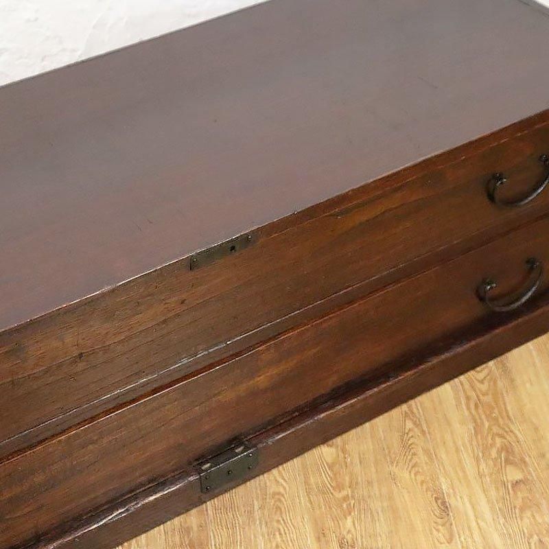 総桐閂付き 刀箪笥 時代箪笥 時代金具 テレビボード ローボード
