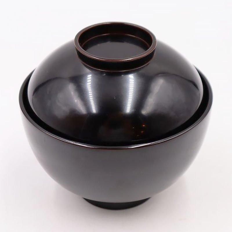 内朱 黒塗 小椀 蓋椀 小ぶり アンティーク 骨董 和食 漆器の器