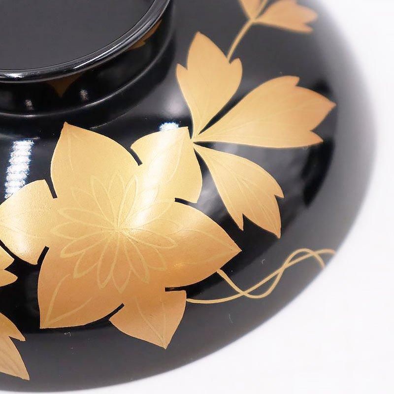 吸物椀　漆　アンティーク 昭和初期のアンティーク漆塗り吸物椀