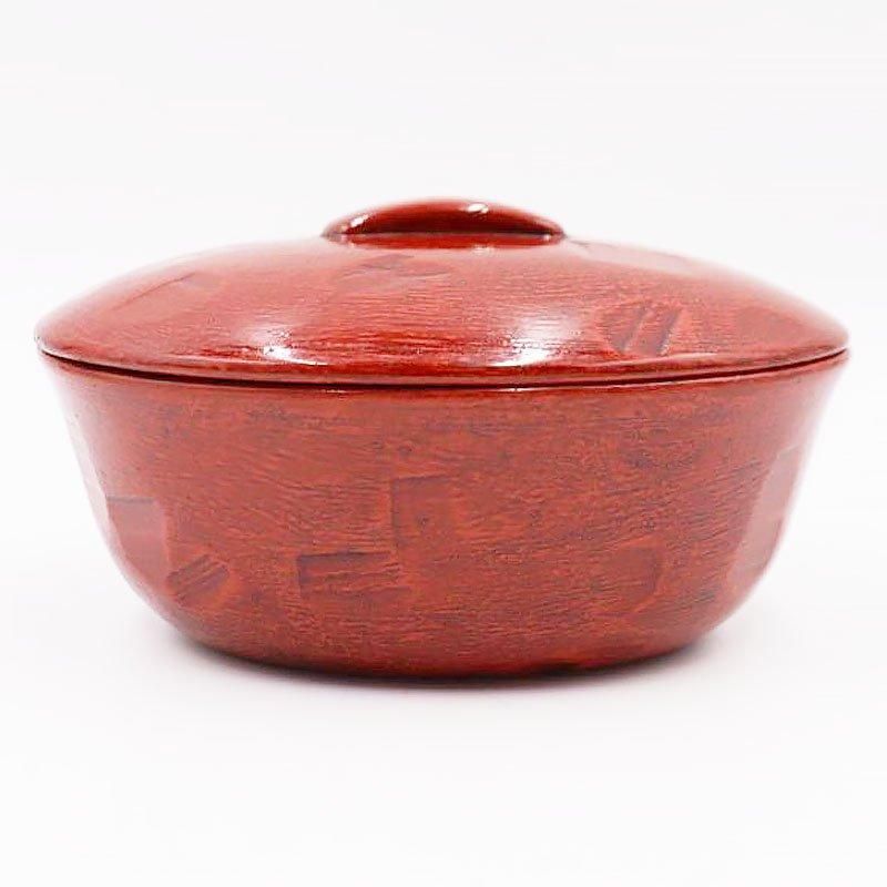 福袋売れ残りセール 朱塗り 楕円形蓋もの アンティーク 骨董 和食 漆器の器 木地 椀