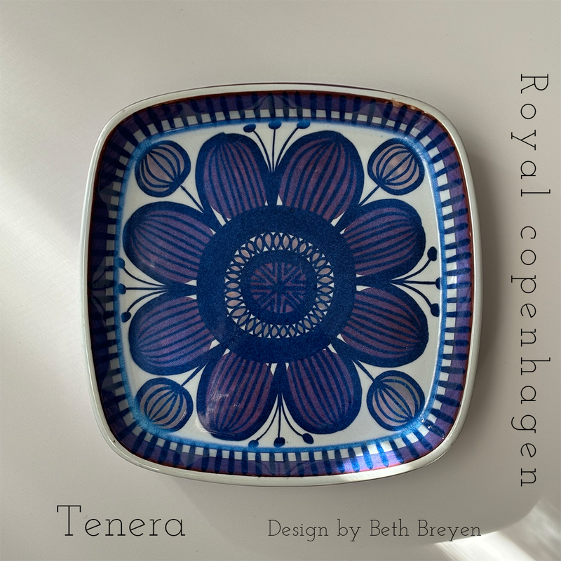 ̲ ǥޡ ơRoyal copenhagen ʥ륳ڥϡ Tenera ʥƥͥsquare plate BB