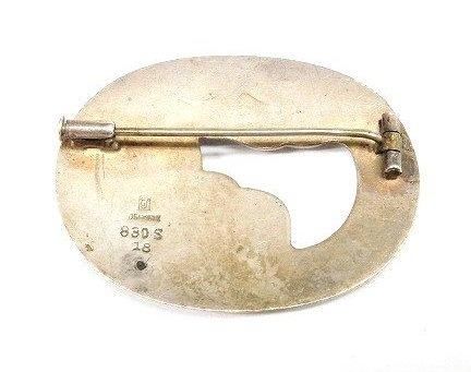 ブローチ ヴィンテージ 純銀 揺れる 銀線七宝 (Silver Wire Cloisonne ) ブローチ dby12246-c | こが