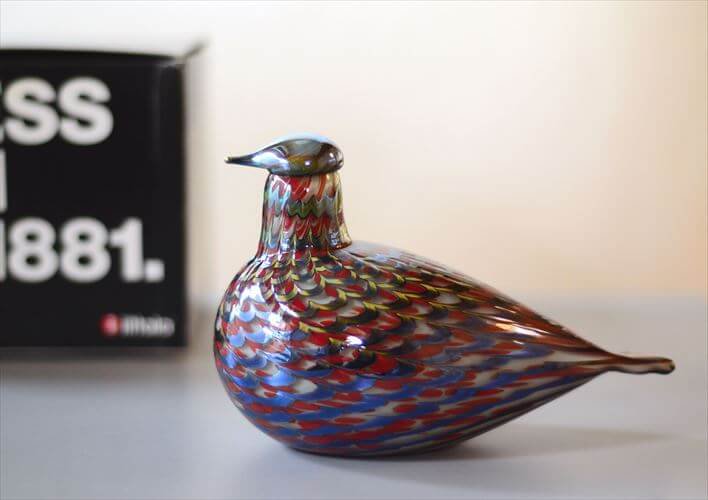 Birds by Toikka Stockmann Mets?tylli Red/Gray iittala å С Oiva Toikka Хȥå ̲ ig4256