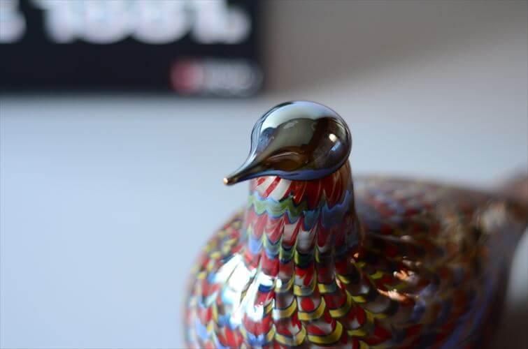 Birds by Toikka Stockmann Mets?tylli Red/Gray iittala