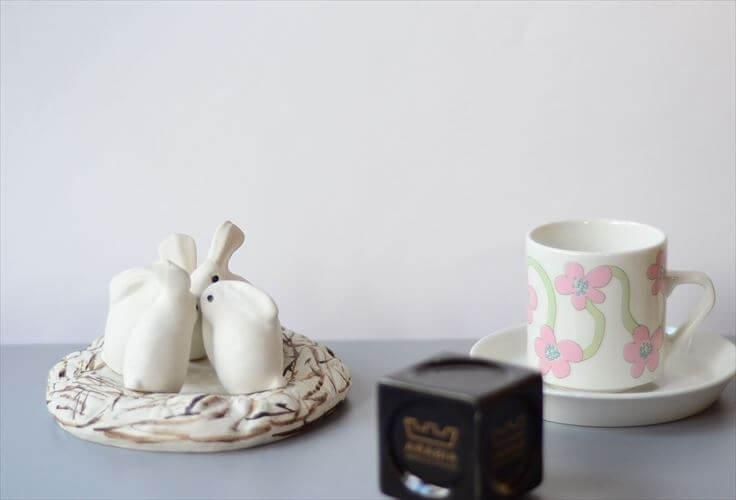 Arabia Helja Liukko-Sundstrom Bunny Nest フィギュア アラビア Arabia Helja Liukko-Sundstrom Bunny Nest フィギュア アラビア