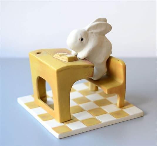Arabia Helja Liukko-Sundstrom Bunny School フィギュア