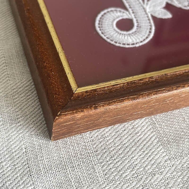 本日限り最終SALE中✨中国伝統工芸品✨神獣 刺繍アート作品(木製フレーム付き) 開運☆龍神様刺繍アート 「金龍 」 ラージ - curated KYOTO