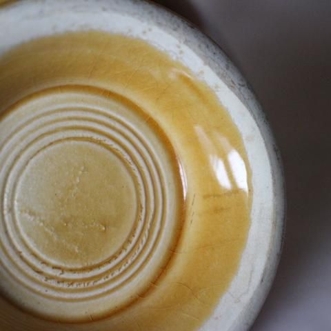 ブロカント　カフェ・オレボウル カフェオレボウル バラ M フランス アンティーク ブロカント