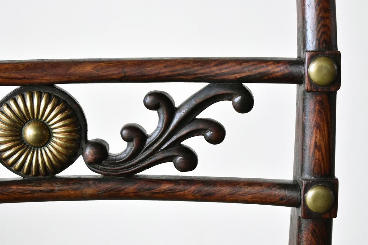 英国製1880年代 ビーチウッドチェア｜凛とした美しさ×リージェンシー様式