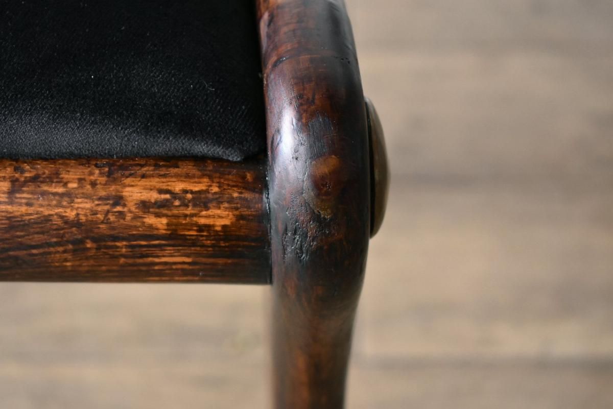 英国アンティーク　リージェンシー　CS 英国製1880年代 ビーチウッドチェア｜凛とした美しさ