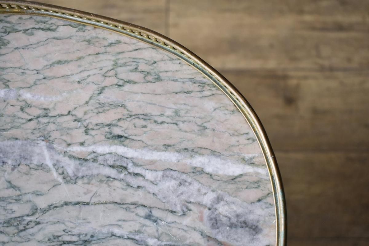 英国製1920年代 キドニーサイドテーブル｜優雅なルイ15世様式