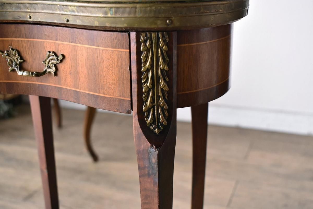 英国　アンティーク　サイドテーブル　1920年代 1920年頃 オーク材 イギリス アンティーク・サイドテーブル