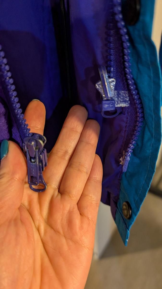 90s JANSPORT ジャンスポーツ ナイロンジャケット 裏地付 ドロー 90s JANSPORT ジャンスポーツ ナイロンジャケット 裏地付 ドロー