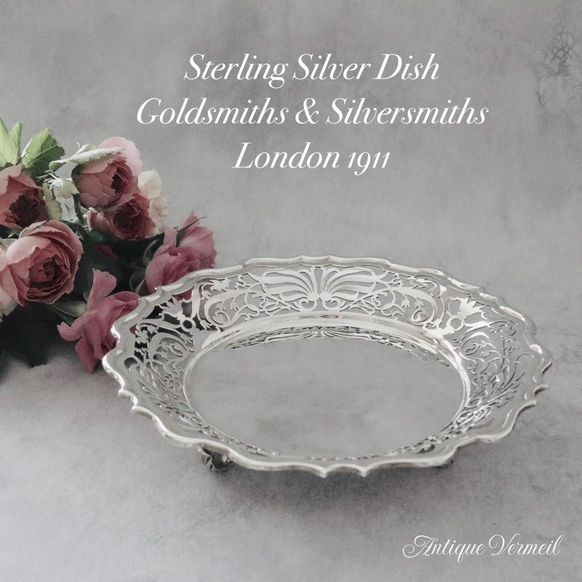  ѹ񥢥ƥС  ԥå󥰡ǥå Goldsmiths & Silversmiths Company 1911ǯʶ925