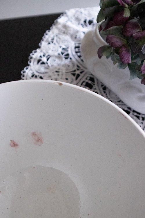フランスアンティークの華やかなカフェオレボウル