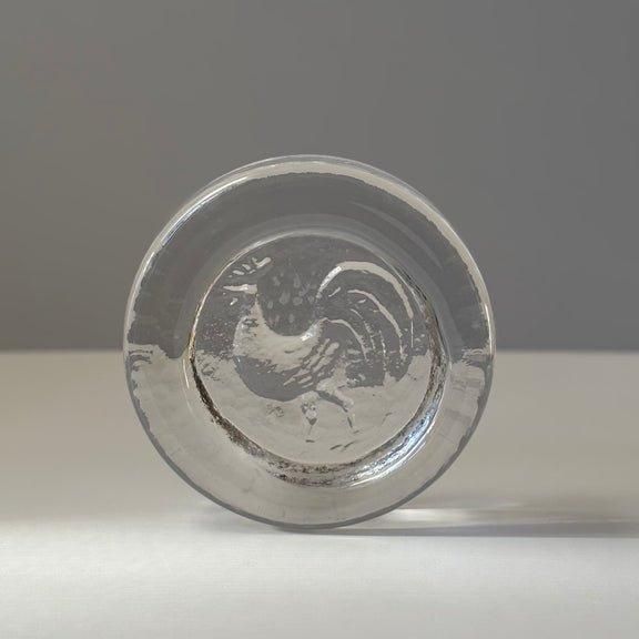 Erik Höglund 鳥のアッシュトレイ｜Boda製 北欧ヴィンテージガラス