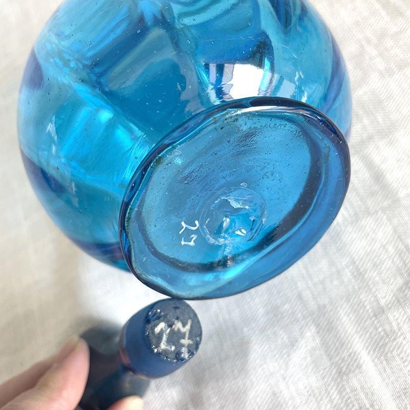 #322 ヴィンテージ　水差し　陶器　大型 ドイツヴィンテージ 陶器フラワーベース （20.5cm