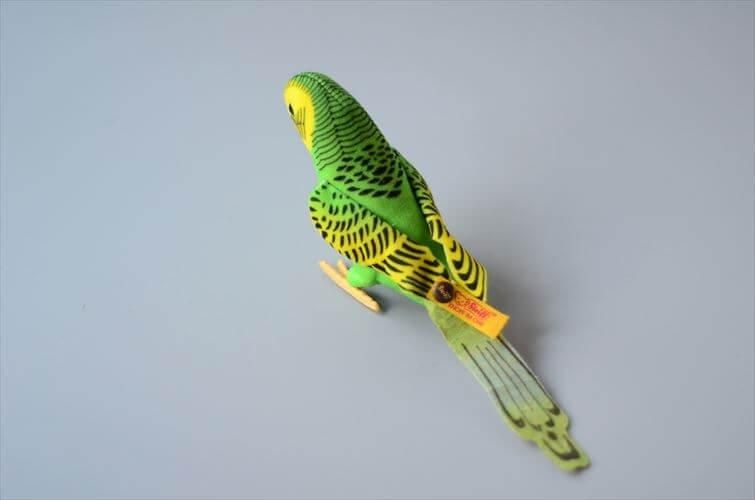 ドイツ製 Steiff Hansi セキセイインコ シュタイフ ハンシー