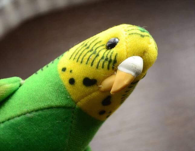ドイツ製 Steiff Hansi セキセイインコ シュタイフ ハンシー