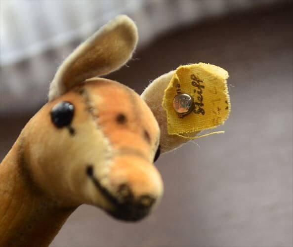 1960年代 ドイツ製 Steiff Okapi オカピ 14cm規格 シュタイフ