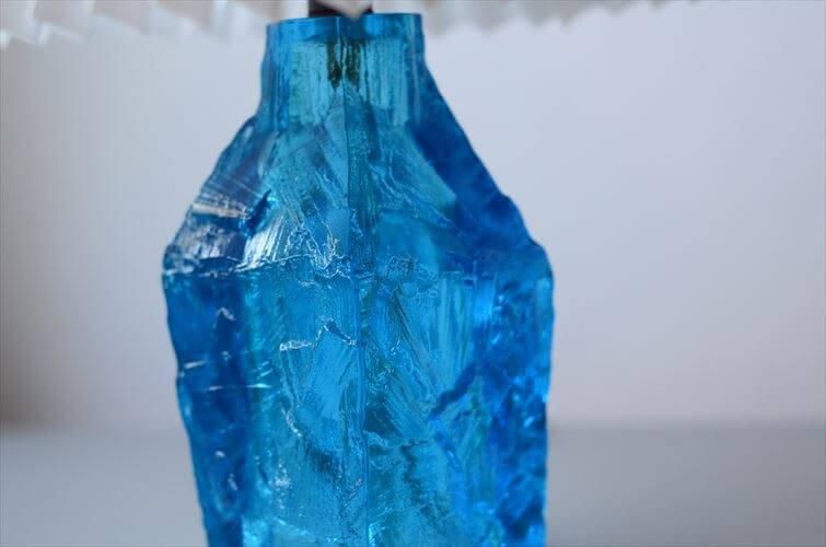 デンマーク製AVIALIGHT社マリンブルーガラスデスクランプ